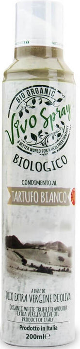 Huile d'olive extra vierge au goût de truffe blanche BIO Spray 200 ml - VIVO SPRAY